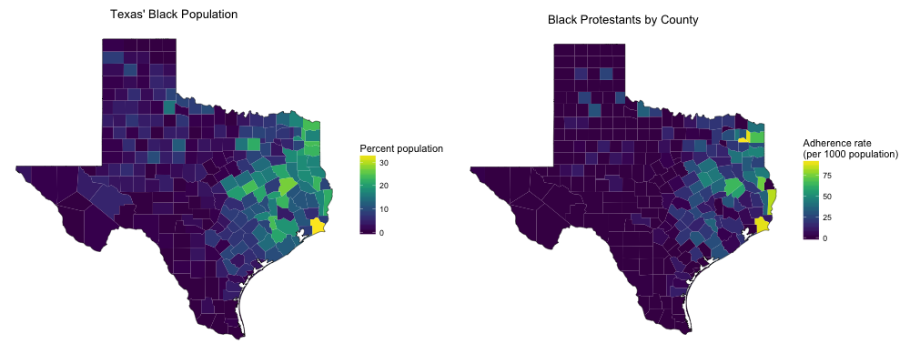 Black Population and Black Protestants